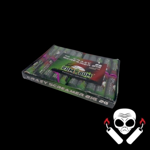 Petarda błyskowa z piskiem CRAZY SCREAMER BIG 2G ZB308