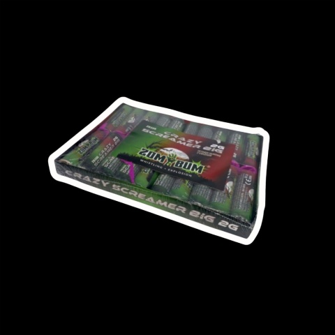 Petarda błyskowa z piskiem CRAZY SCREAMER BIG 2G ZB308