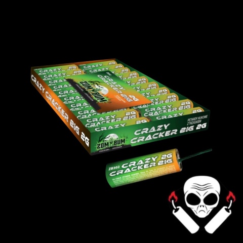 Petardy z Cracklingiem Crazy Cracker BIG 2G ZB302