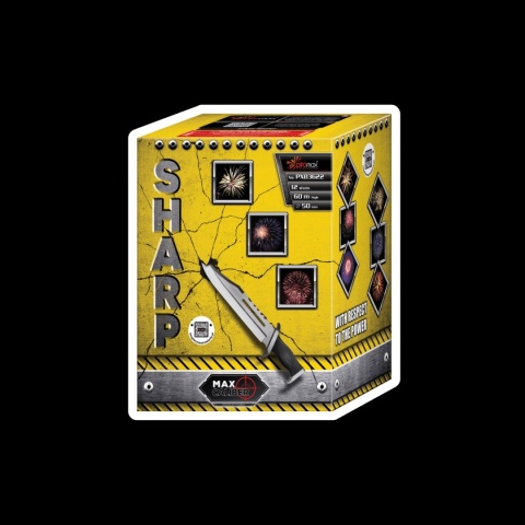 Wyrzutnia Piromax SHARP PXB3622 - 12 strzałów, kaliber 50mm