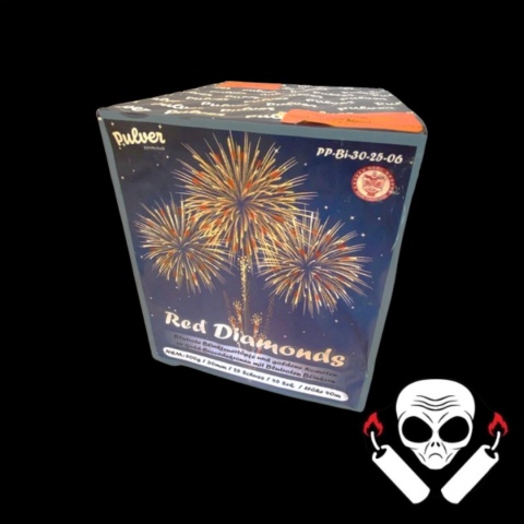 Wyrzutnia Pulver Red Diamond 25s 30mm PP-BI-30-25-06