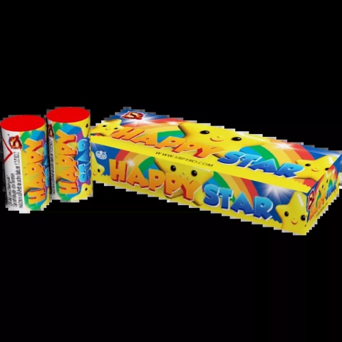 Happy Star 6 Sztuk CLE0626 stroboskop z cracklingiem