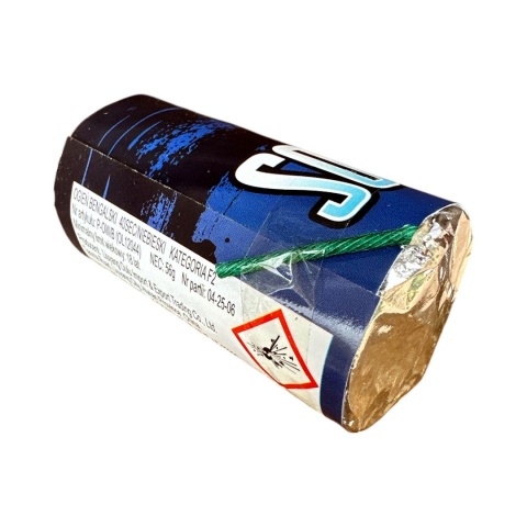 Ogień wrocławski Bengalos Blue P-OW/B mocny niebieski płomień Pyrolife F2 1 sztuka