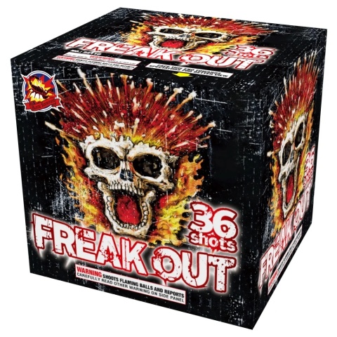 Wyrzutnia Freak Out 36 strzałów 25 mm SRPYRO CLE4247